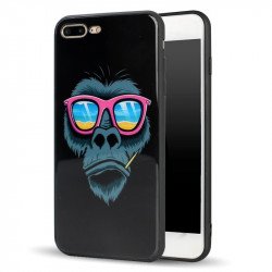 iPhone 8 Plus / 7 Plus Design Tempered Glass Hybrid Case (Gorilla)